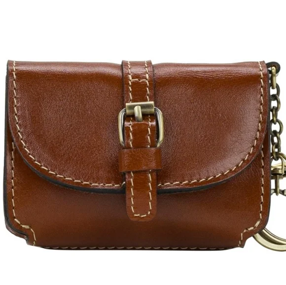 🎁Patricia Nashed Boxed Leather Mini Torri Wallet with Key Fob Bag Charm - Picture 9 of 14